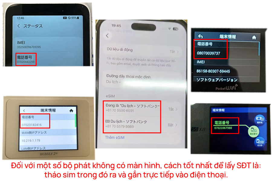 Hướng dẫn tìm và xem số điện thoại